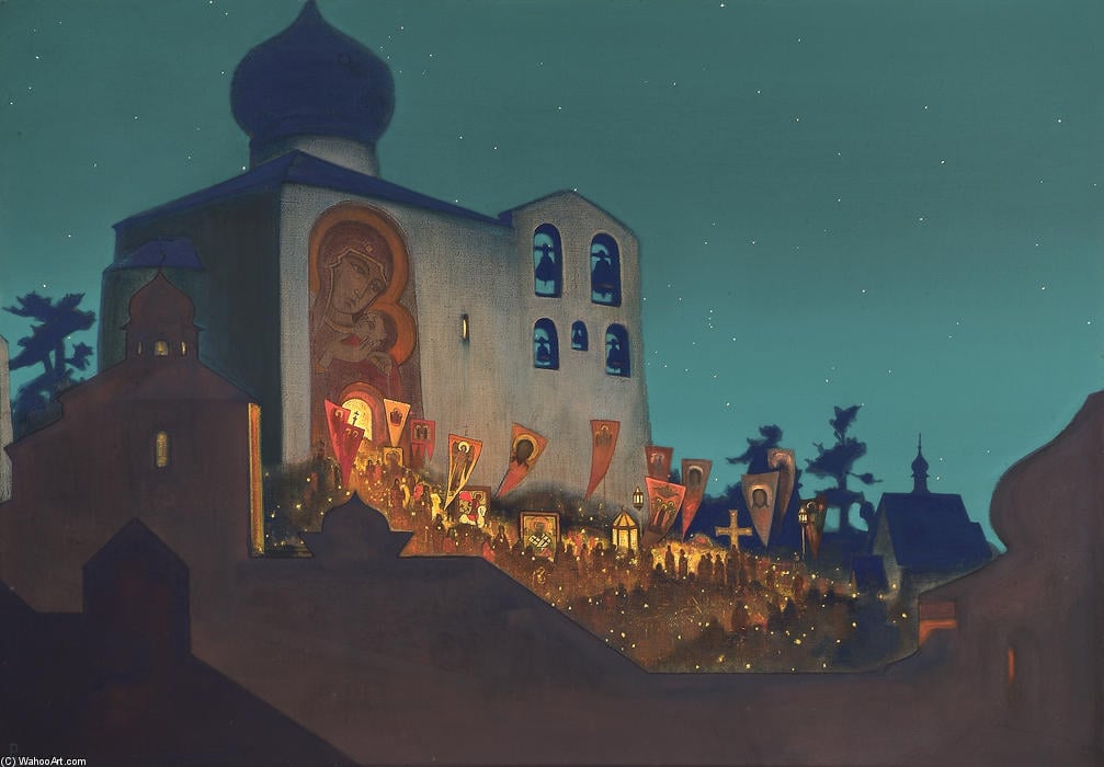 Nicolás Roerich - Russian Easter