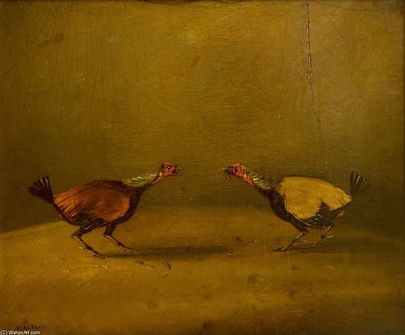 Cockfighting - — Henry Thomas Alken
