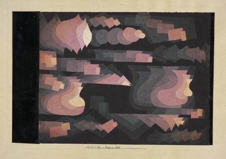 Paul Klee - Add in red
