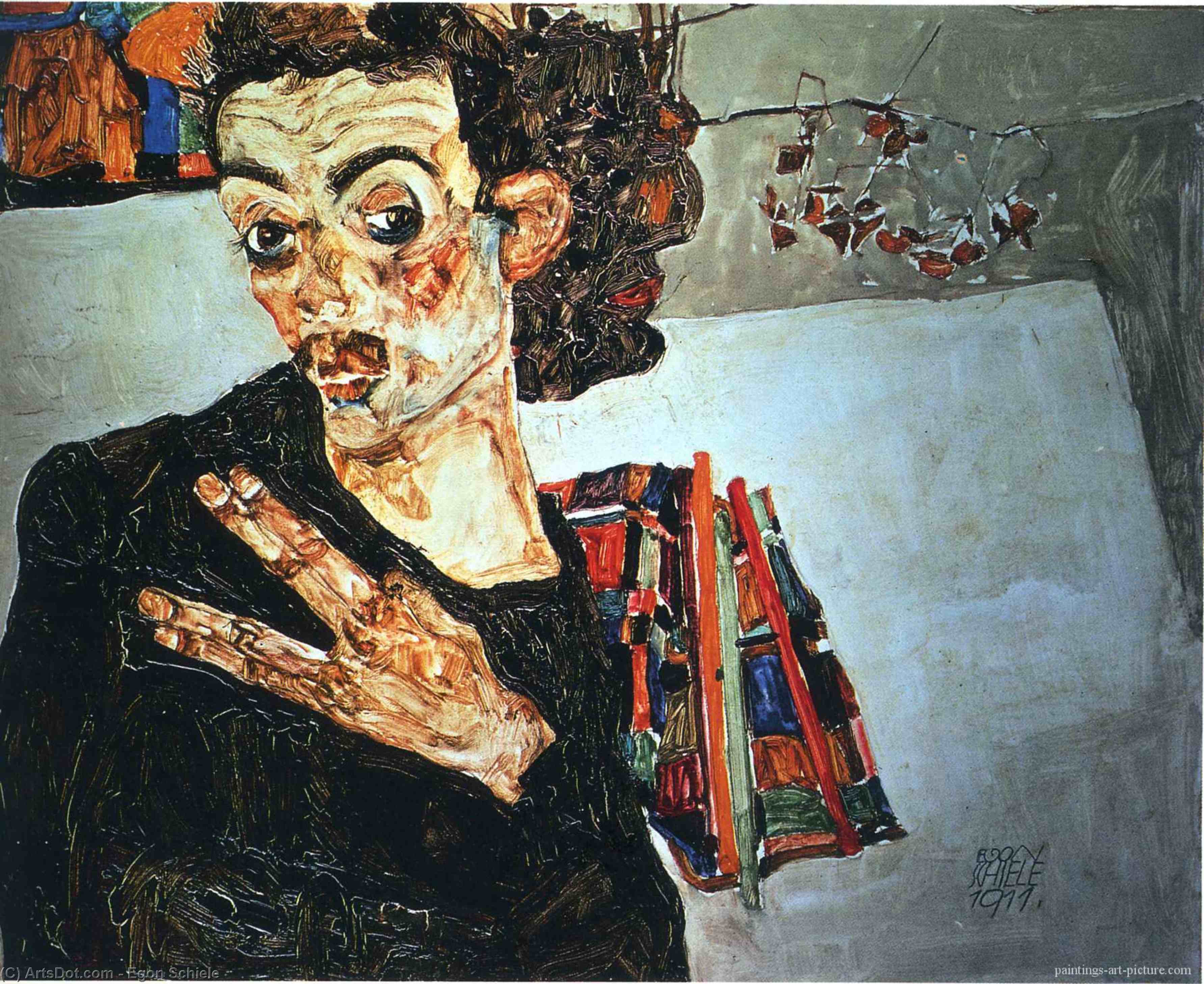 Untitled (8356) — Egon Schiele