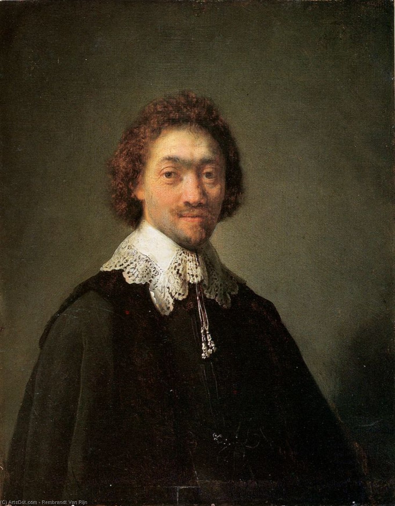 Retrato De Maurits Huygens — Rembrandt Van Rijn