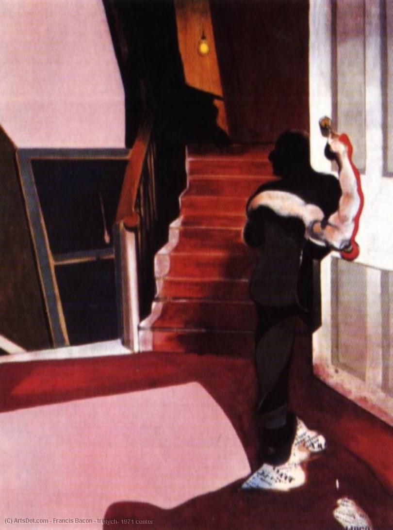 Triptych, 1971 Center — Francis Bacon