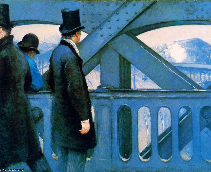 Gustave Caillebotte - The Europa bridge Sun