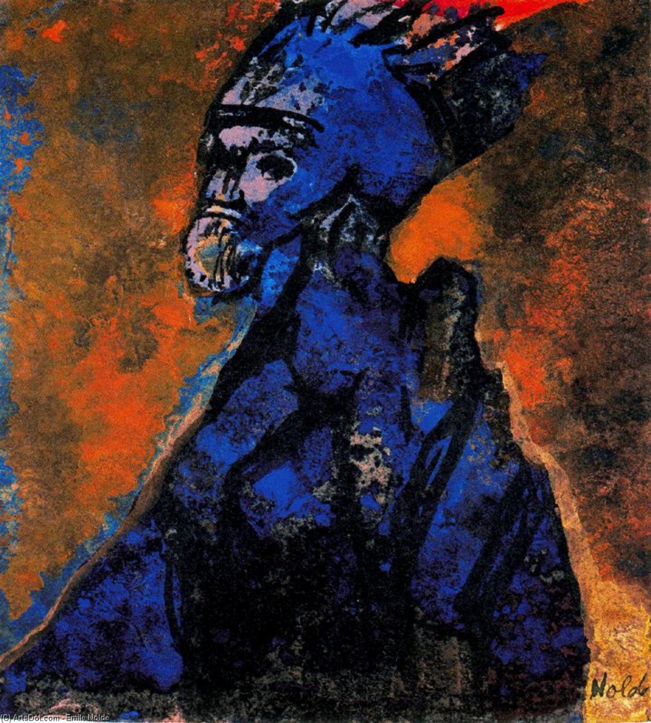 Old King — Emil Nolde