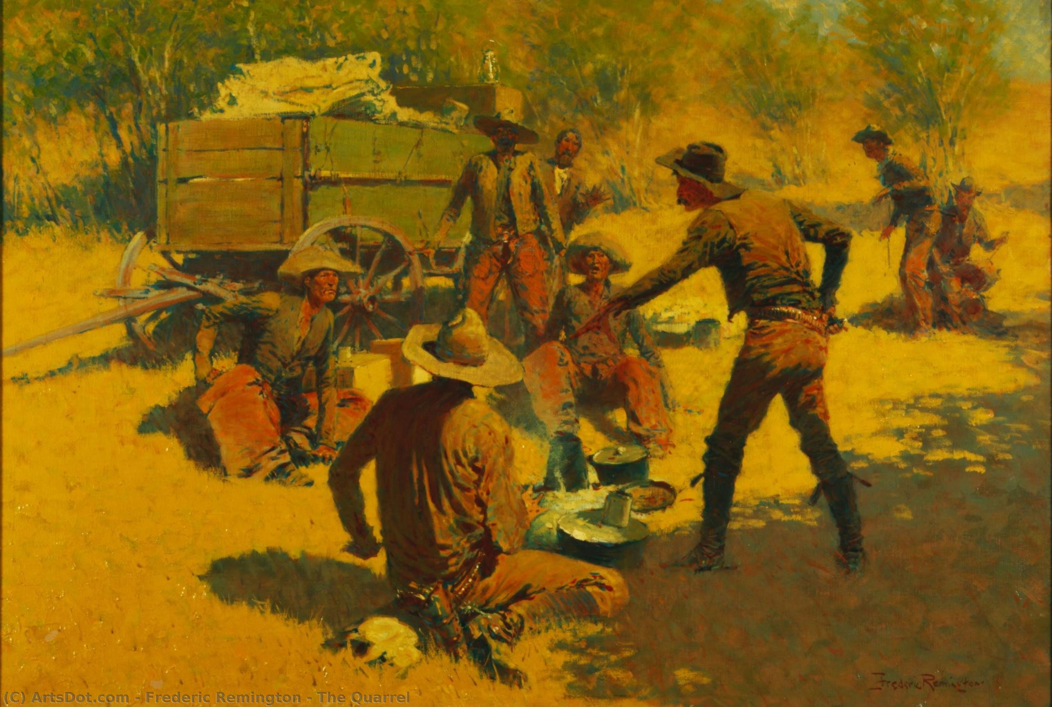 Frederic Remington - The Quarrel