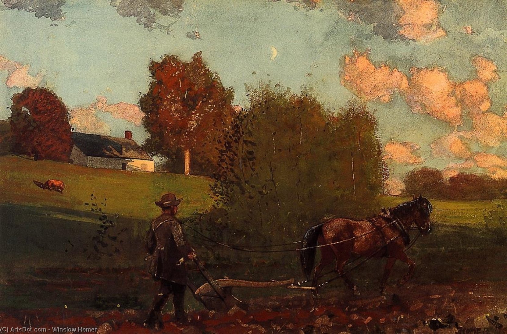 L'ultimo Solco — Winslow Homer