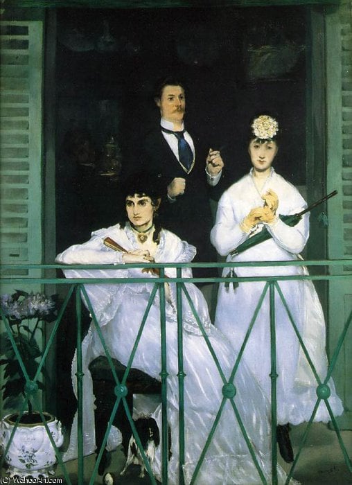Der Balkon — Édouard Manet