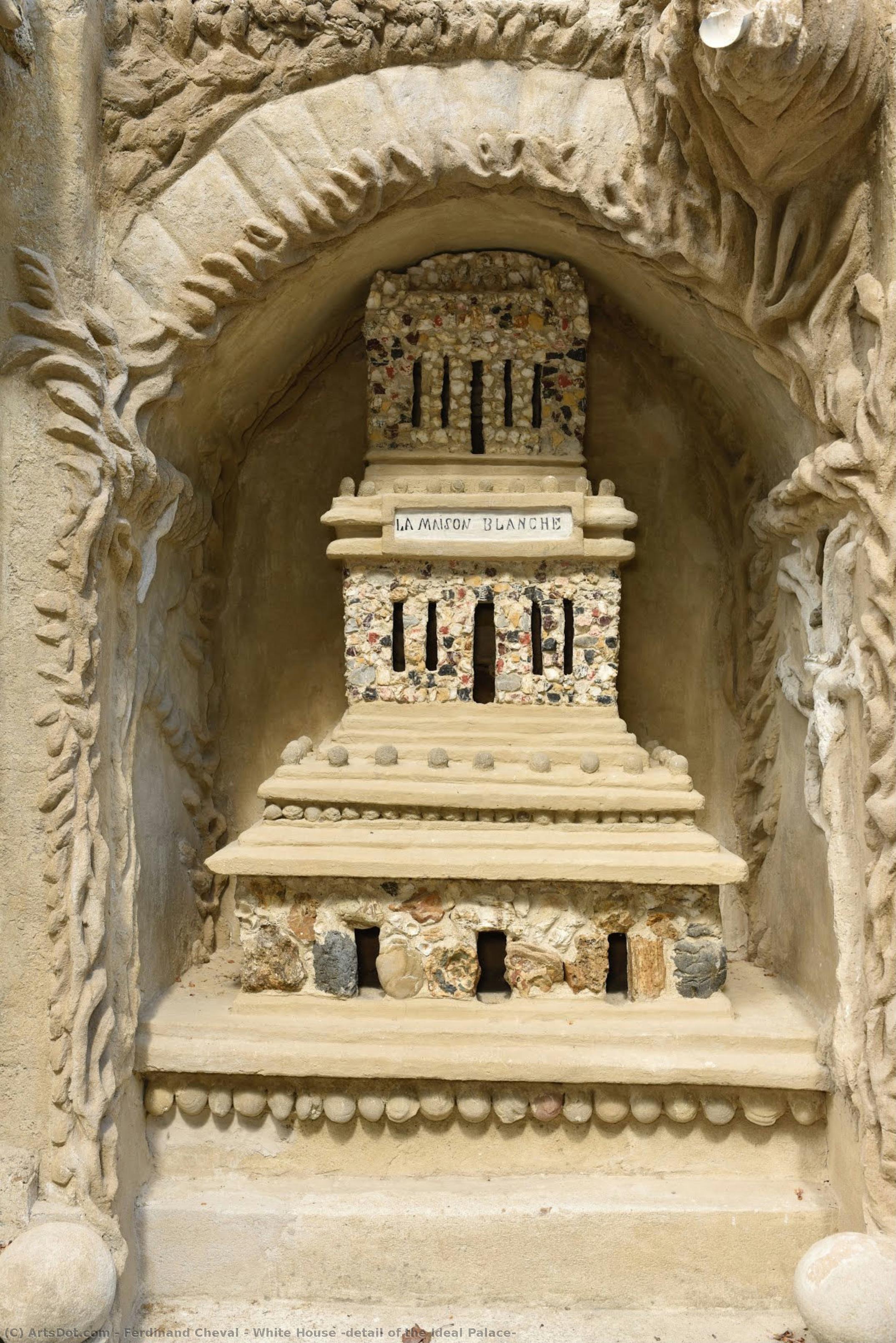 White House (detail Of The Ideal Palace) — Ferdinand Cheval