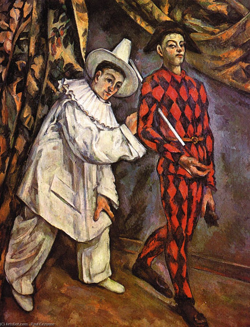 Mardi Gras — Paul Cézanne