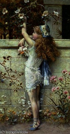 Gathering Flowers — William Stephen Coleman