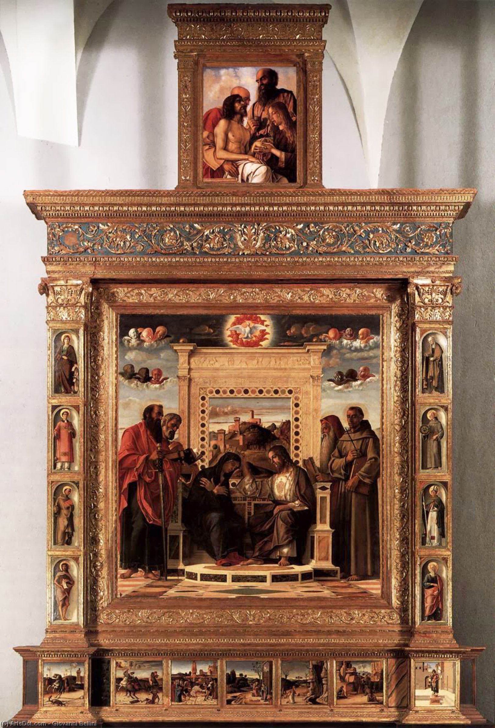 Pesaro-altar — Giovanni Bellini (giambellino)