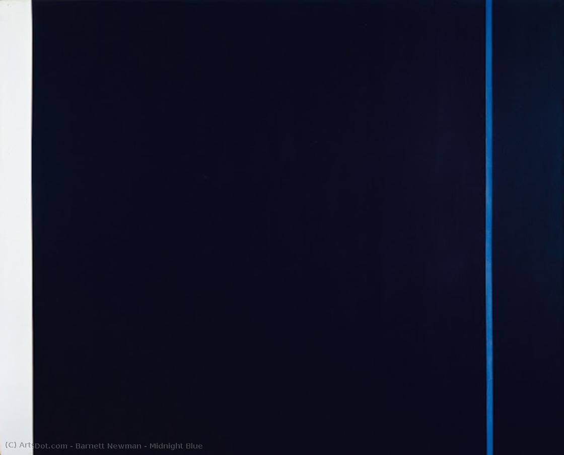 Barnett Newman - Midnight Blue