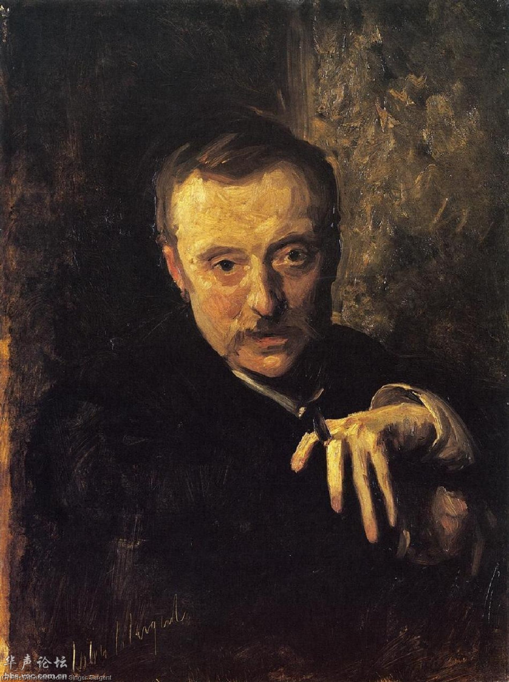 John Singer Sargent - Antonio Mancini