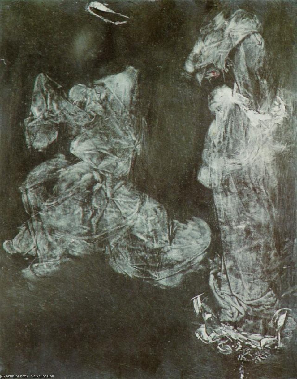 Two Religious Figures, 1960 — სალვადორ დალი