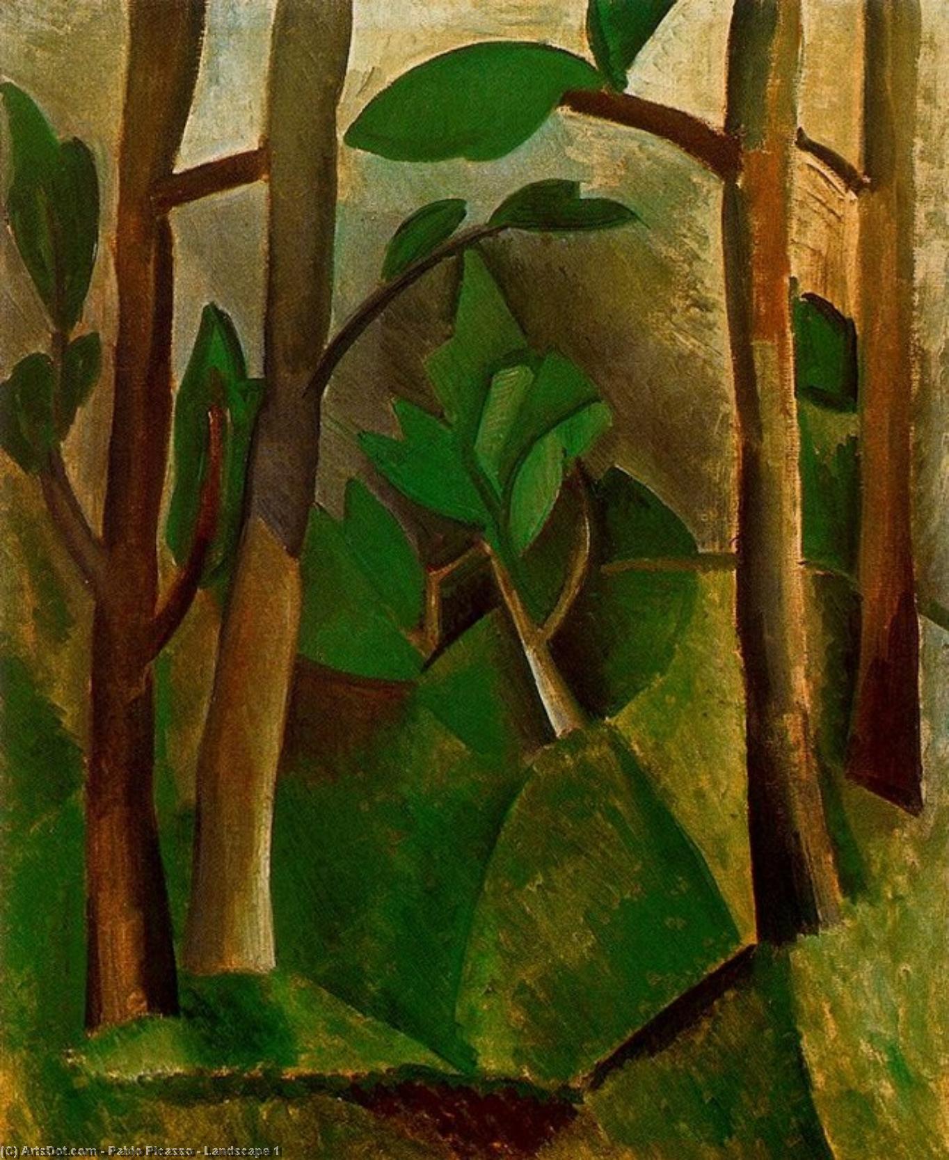 Landscape 1 — Pablo Picasso
