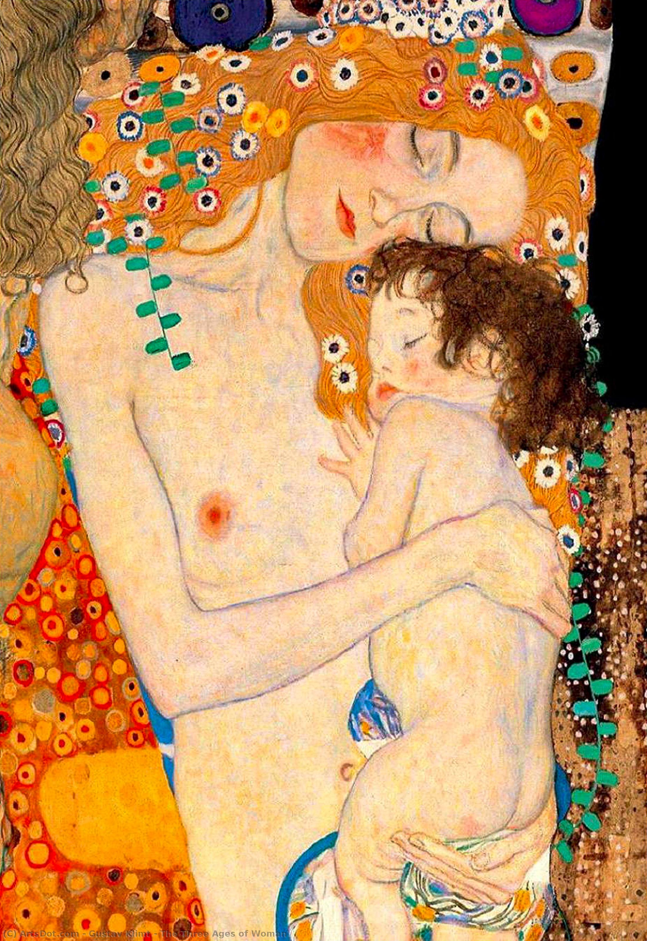 Gustav Klimt - Kvinnan i tre åldrar