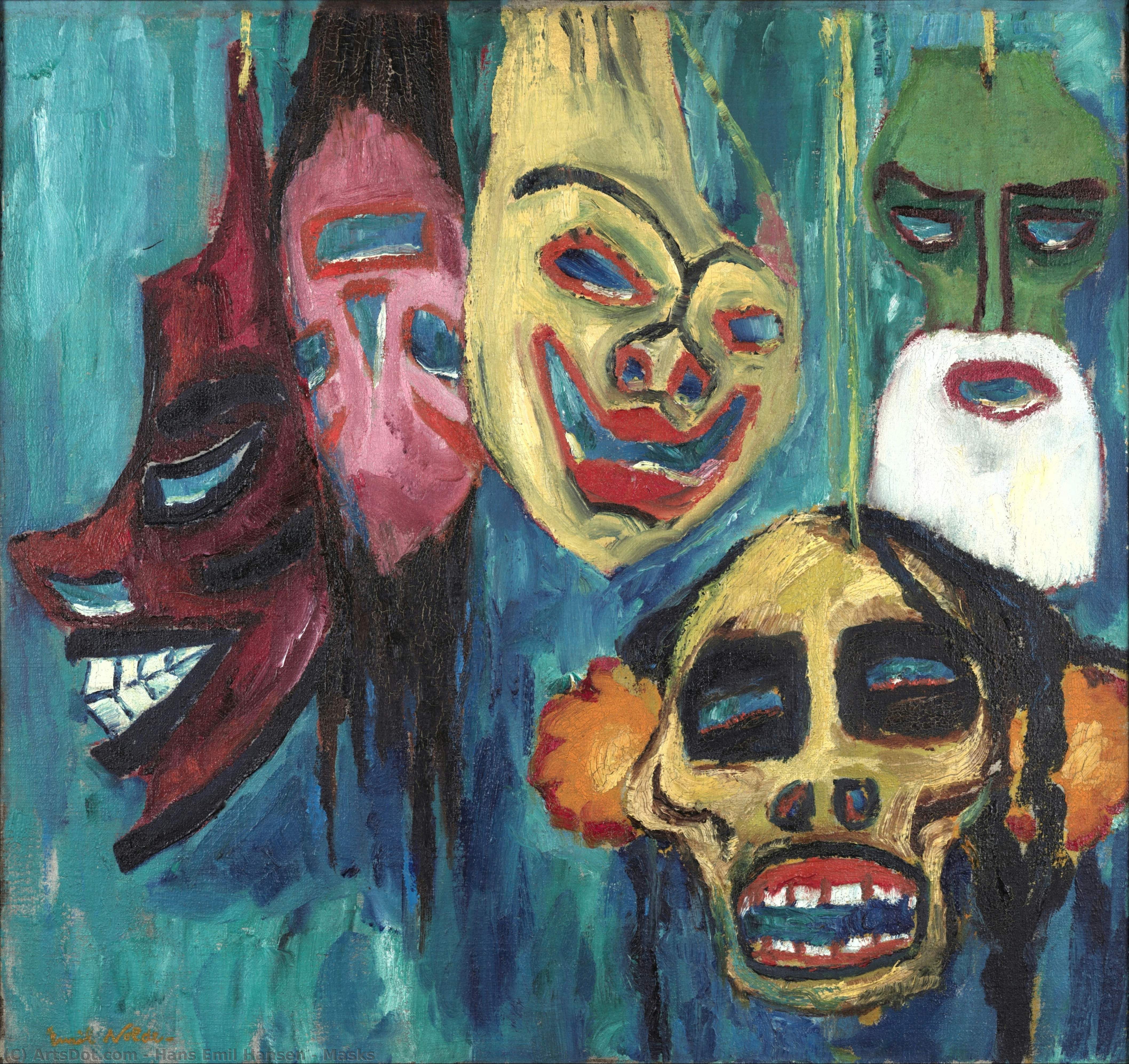 Emil Nolde - Masks
