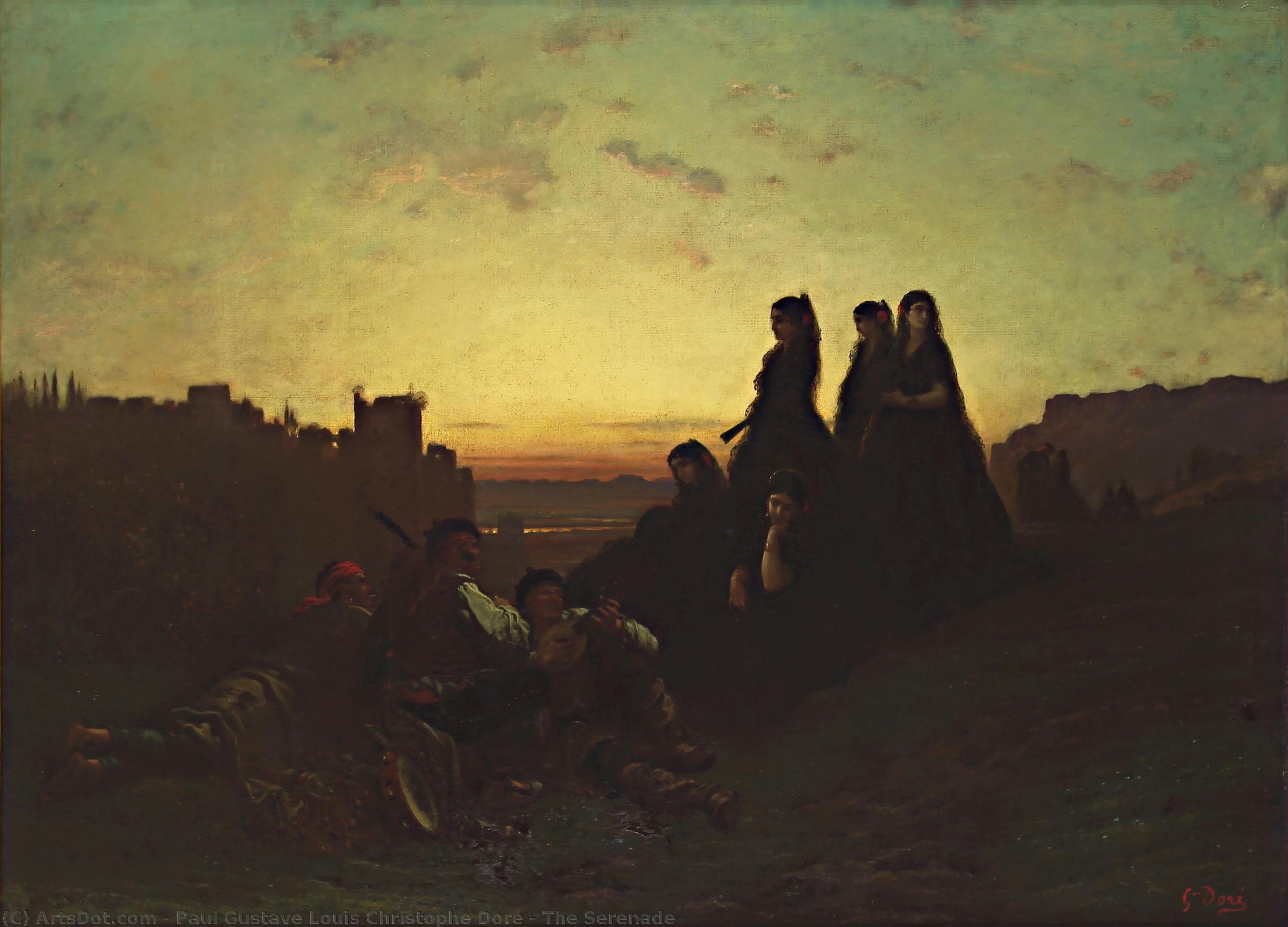 Gustave Doré - The Serenade