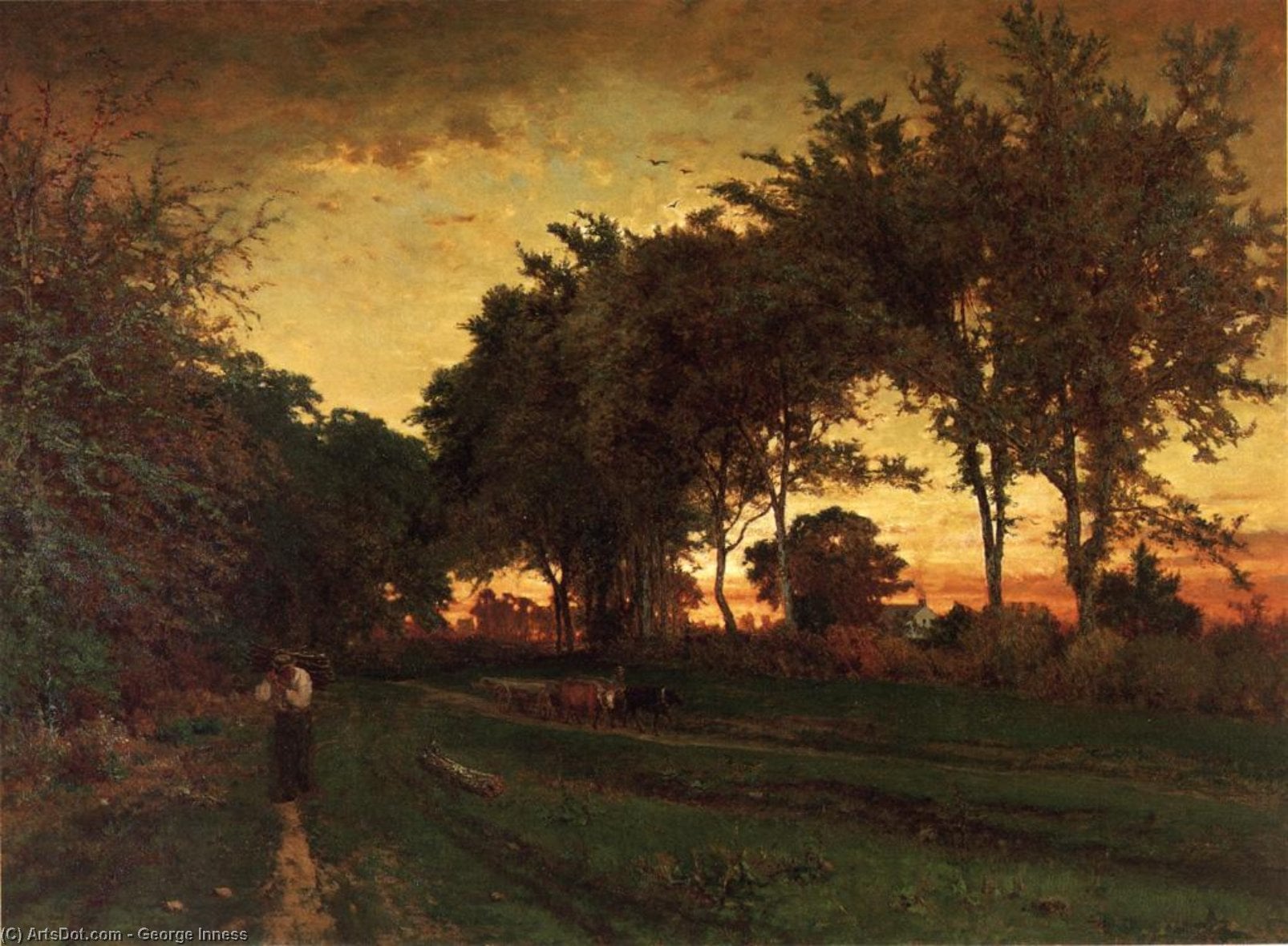 Evening Landscape — 조지 인네스