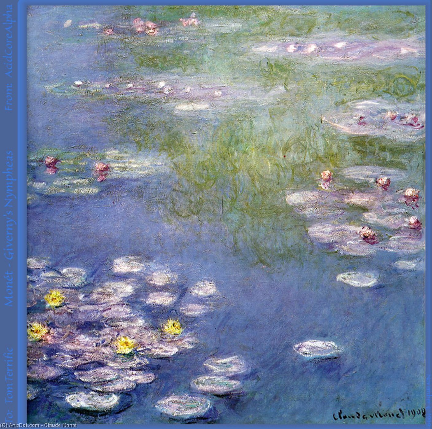 Acid Core Alpha — Claude Monet
