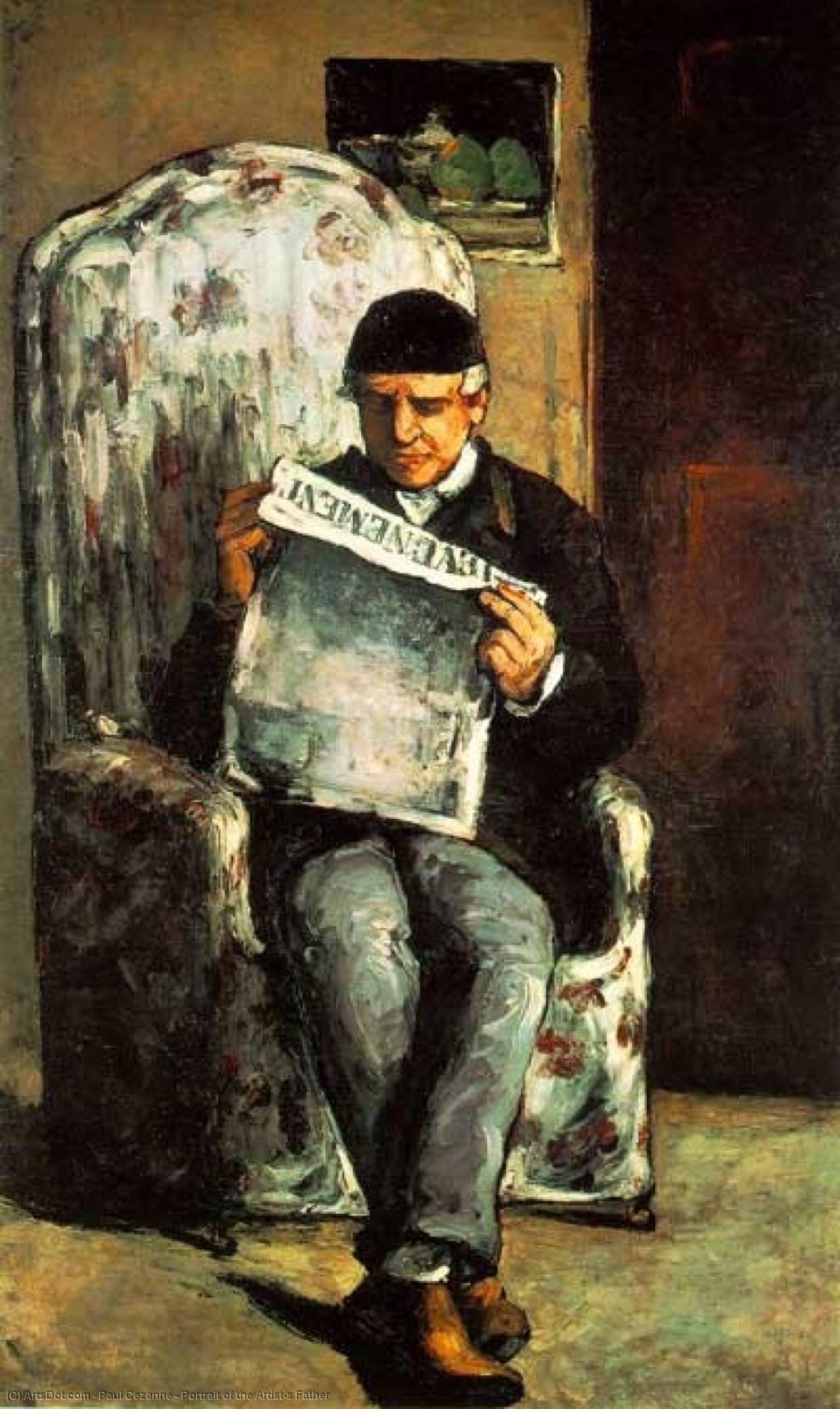 Portrait Of The Artist's Father — Paul Cézanne