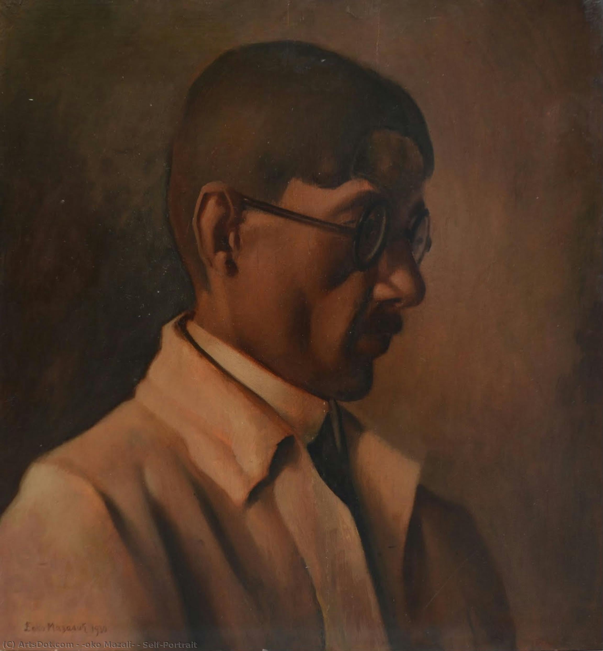 Self-portrait — Đoko Mazalić