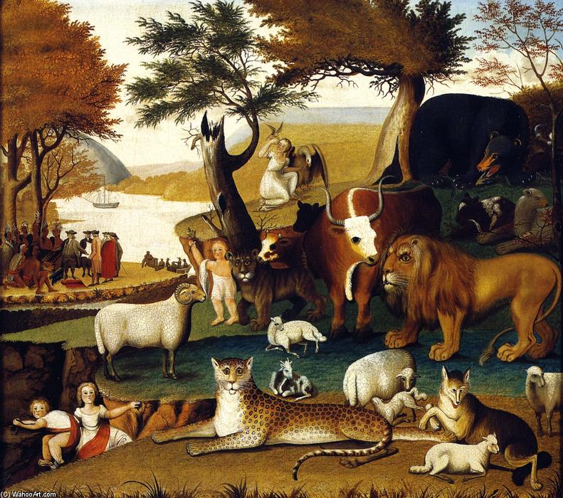 Peaceable Kingdom (23) — Edward Hicks