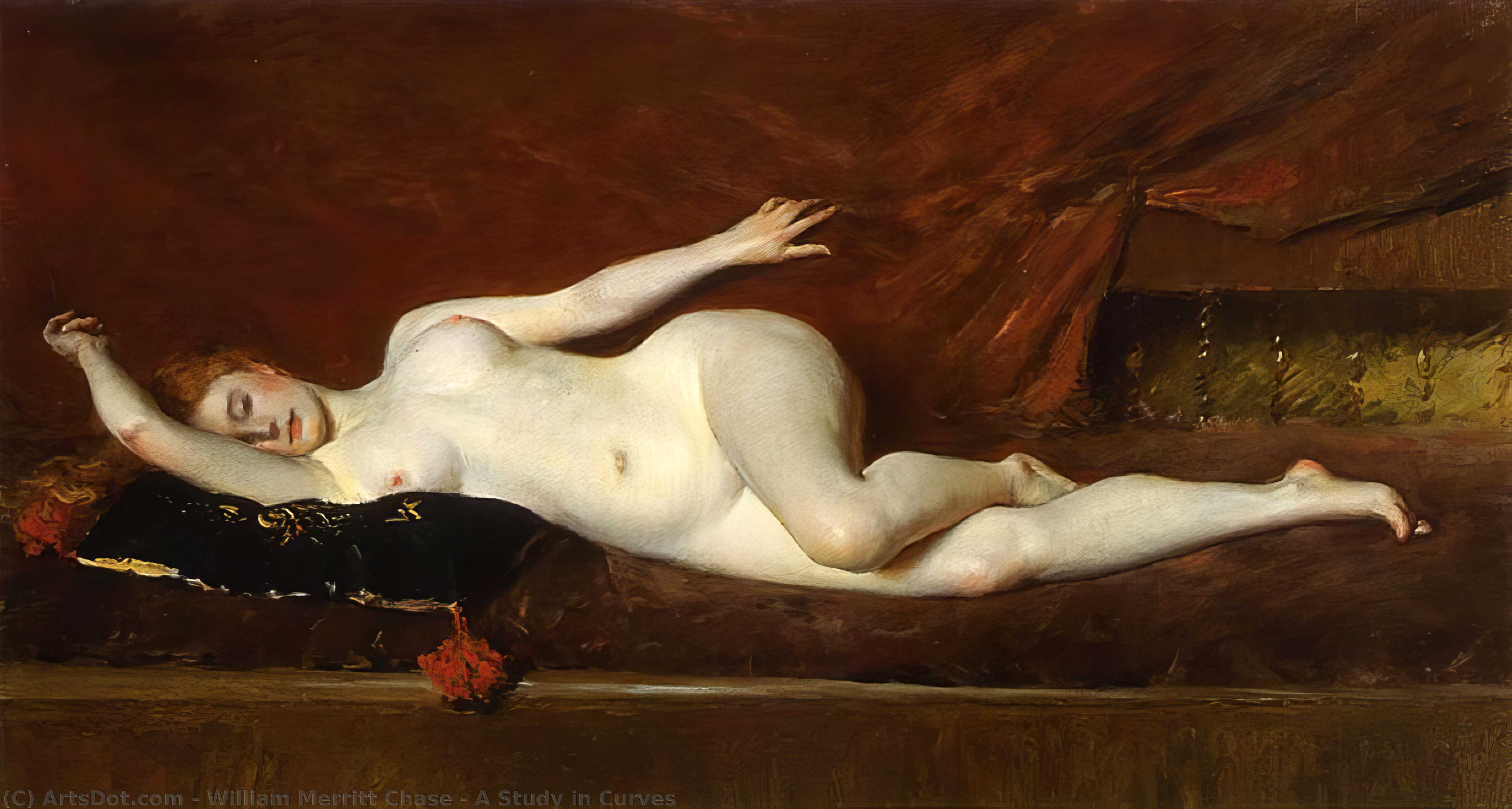 Een Studie Van Krommingen — William Merritt Chase