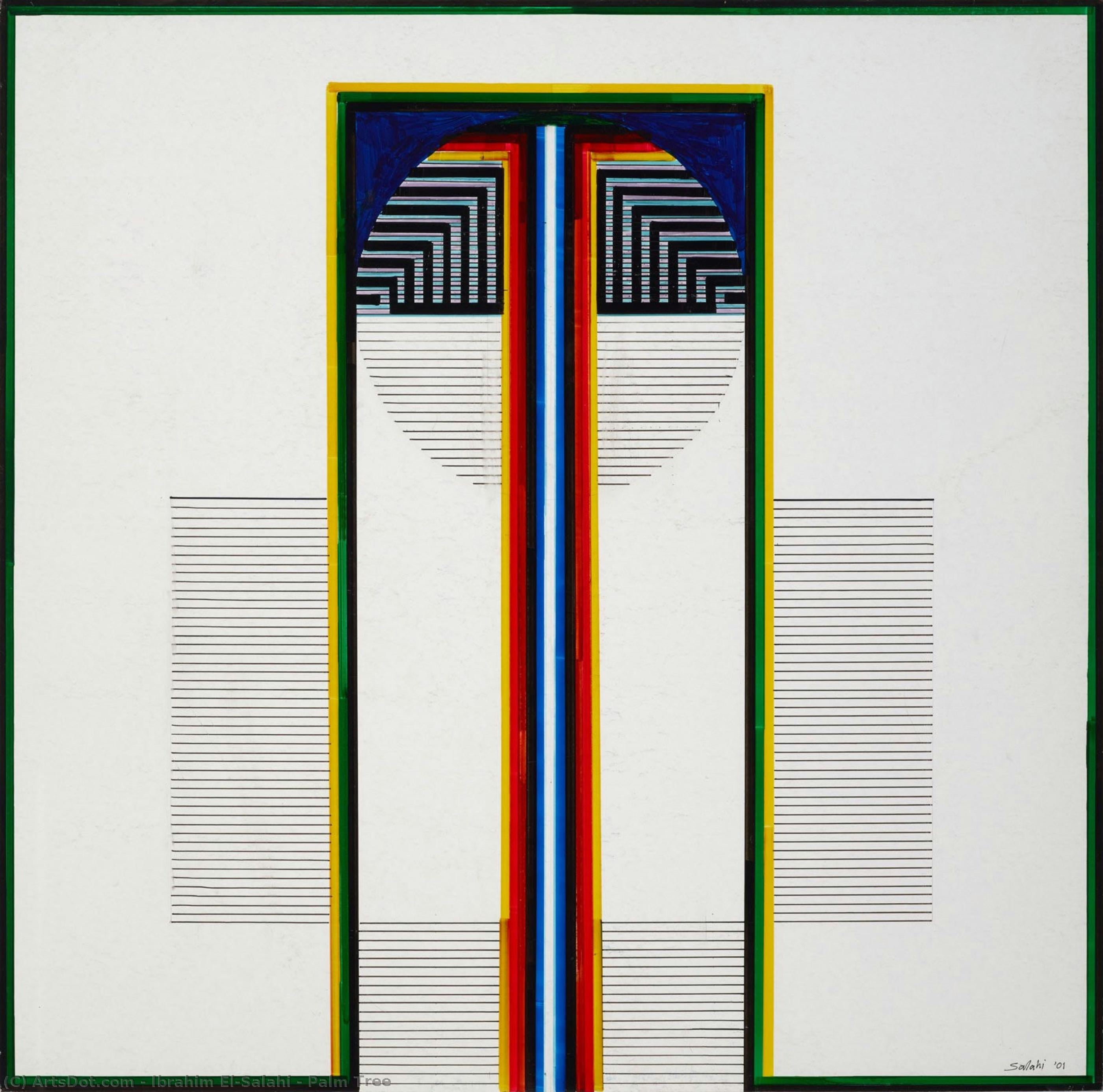Palm Tree — Ibrahim El-salahi