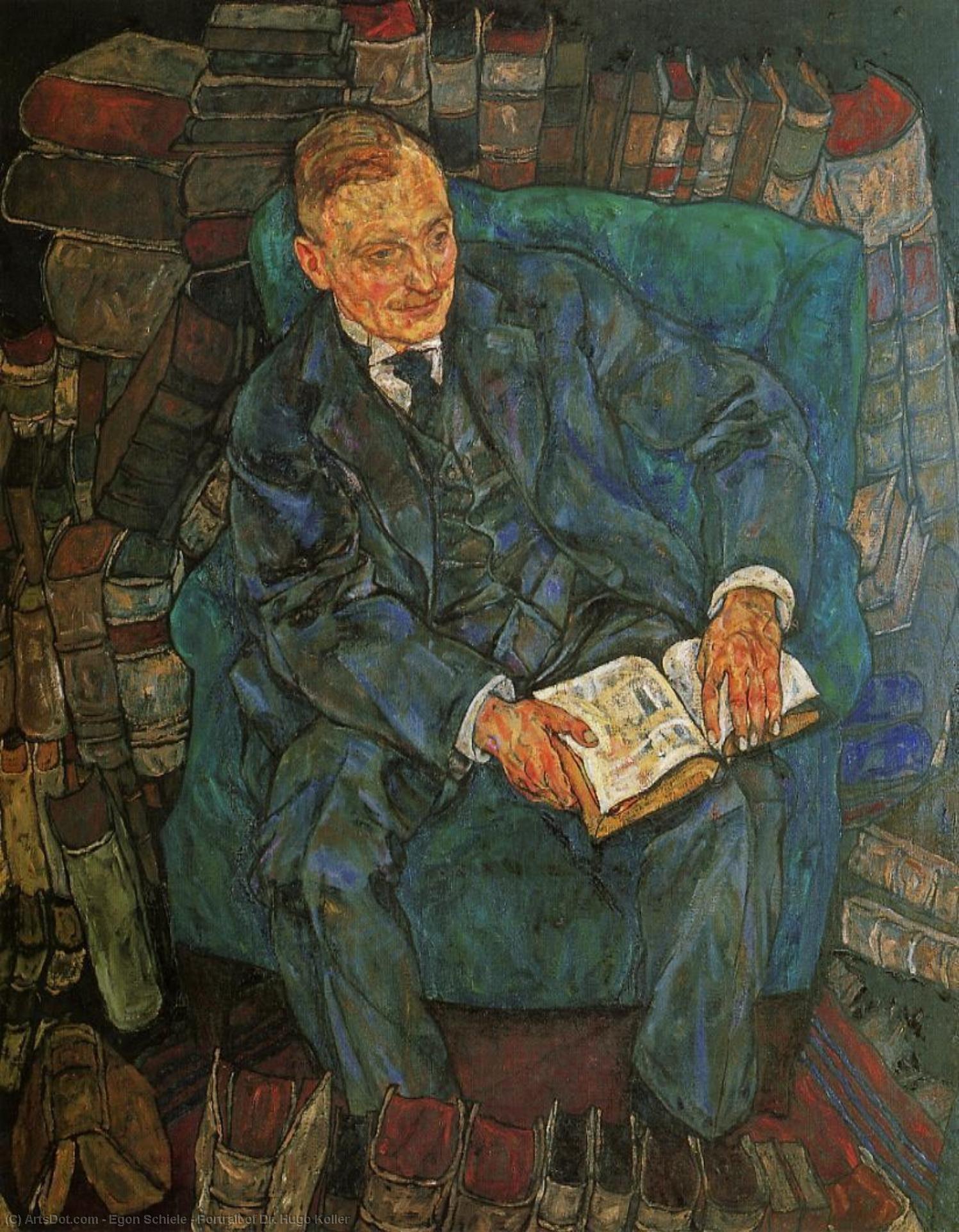 Egon Schiele - Portrait de Dr. Hugo Koller