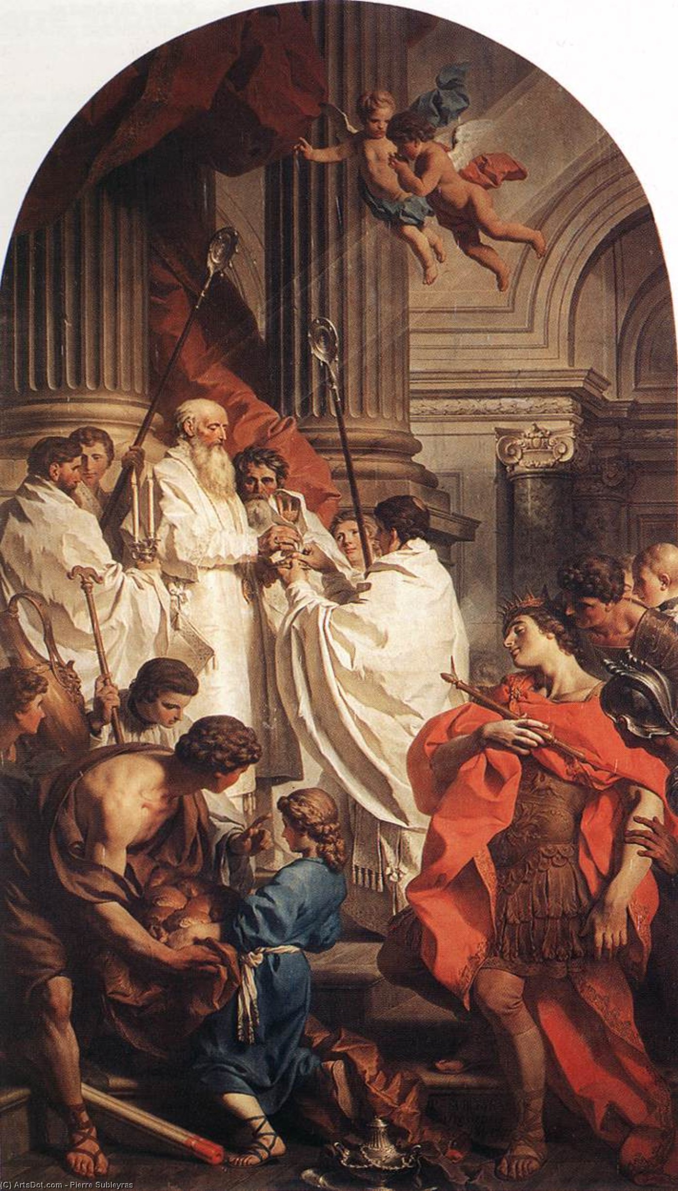 Messa Di San Basilio — Pierre Subleyras