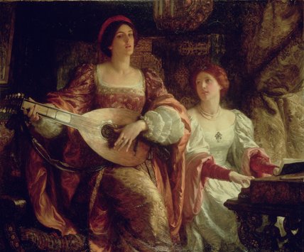 The Duet — Frank Dicksee
