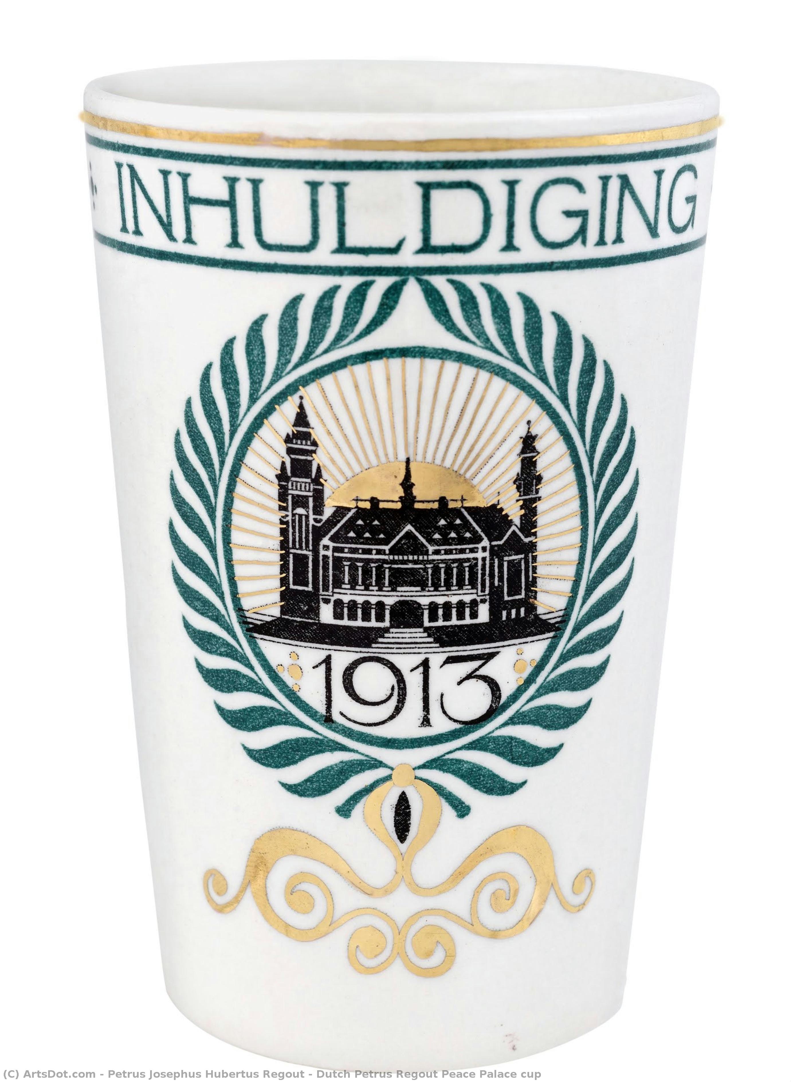Dutch Petrus Regout Peace Palace Cup — Petrus Josephus Hubertus Regout