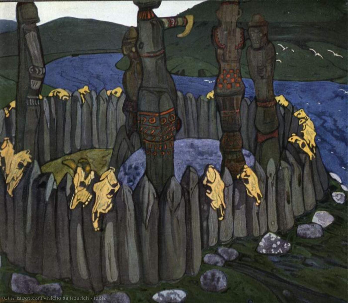 Nicolae Roerich - Idoli