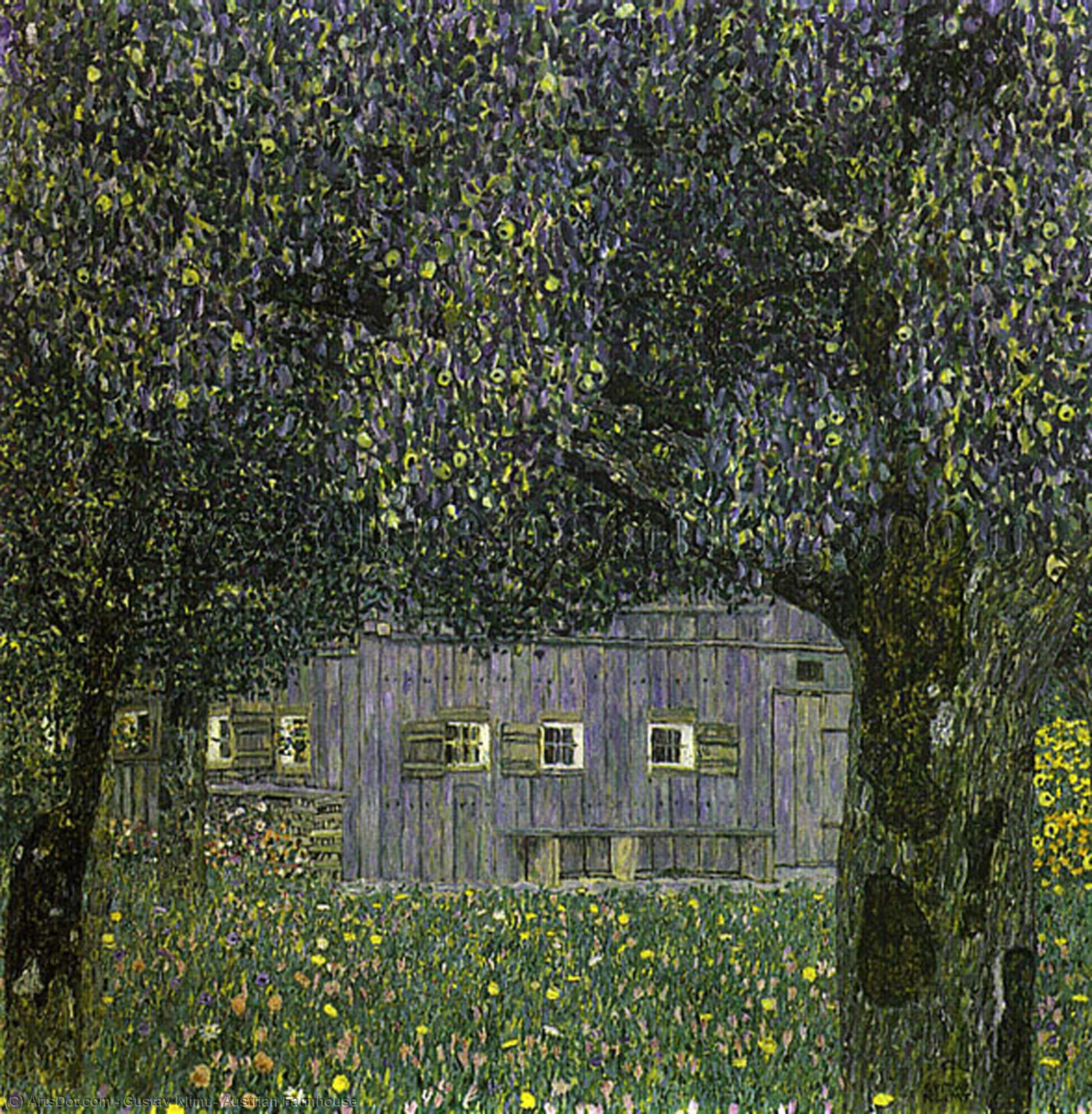 Gustav Klimt - Rustico Austriaco