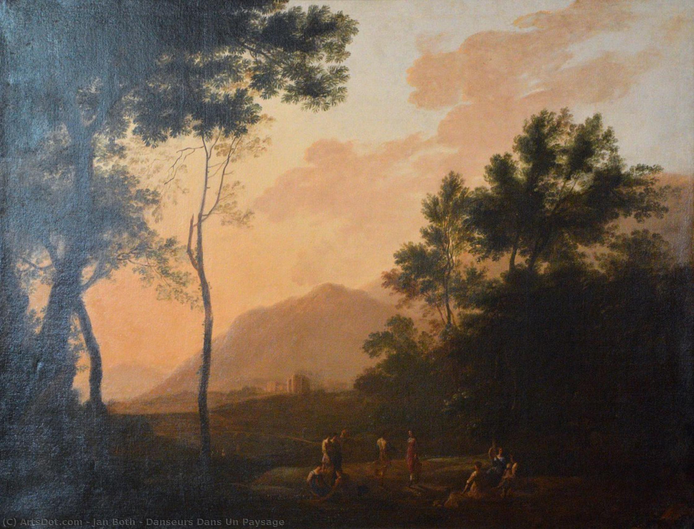 Jan Both - Danseurs Dans Un Paysage