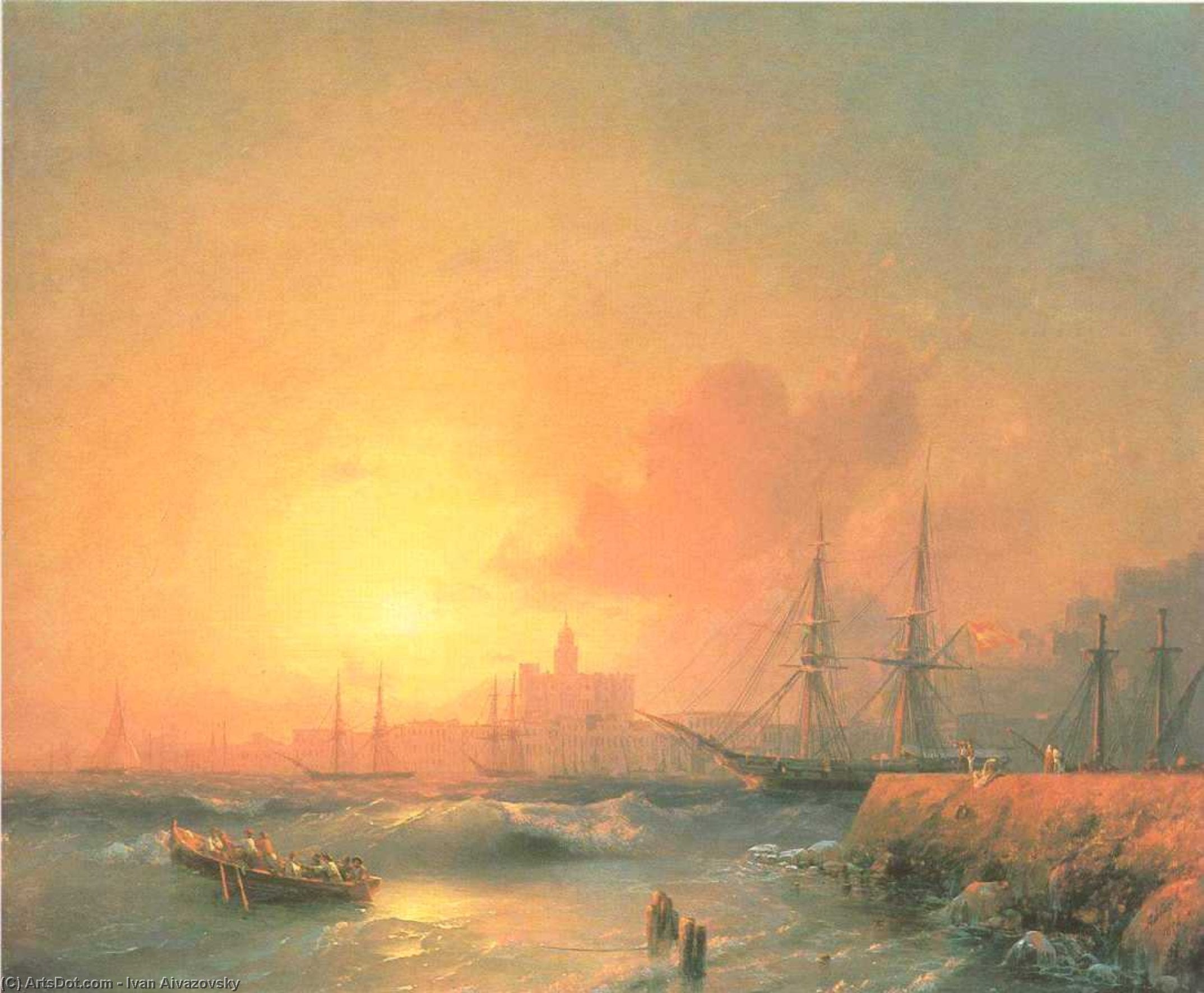 Malaga — Ivan Konstantinovich Aivazovskij