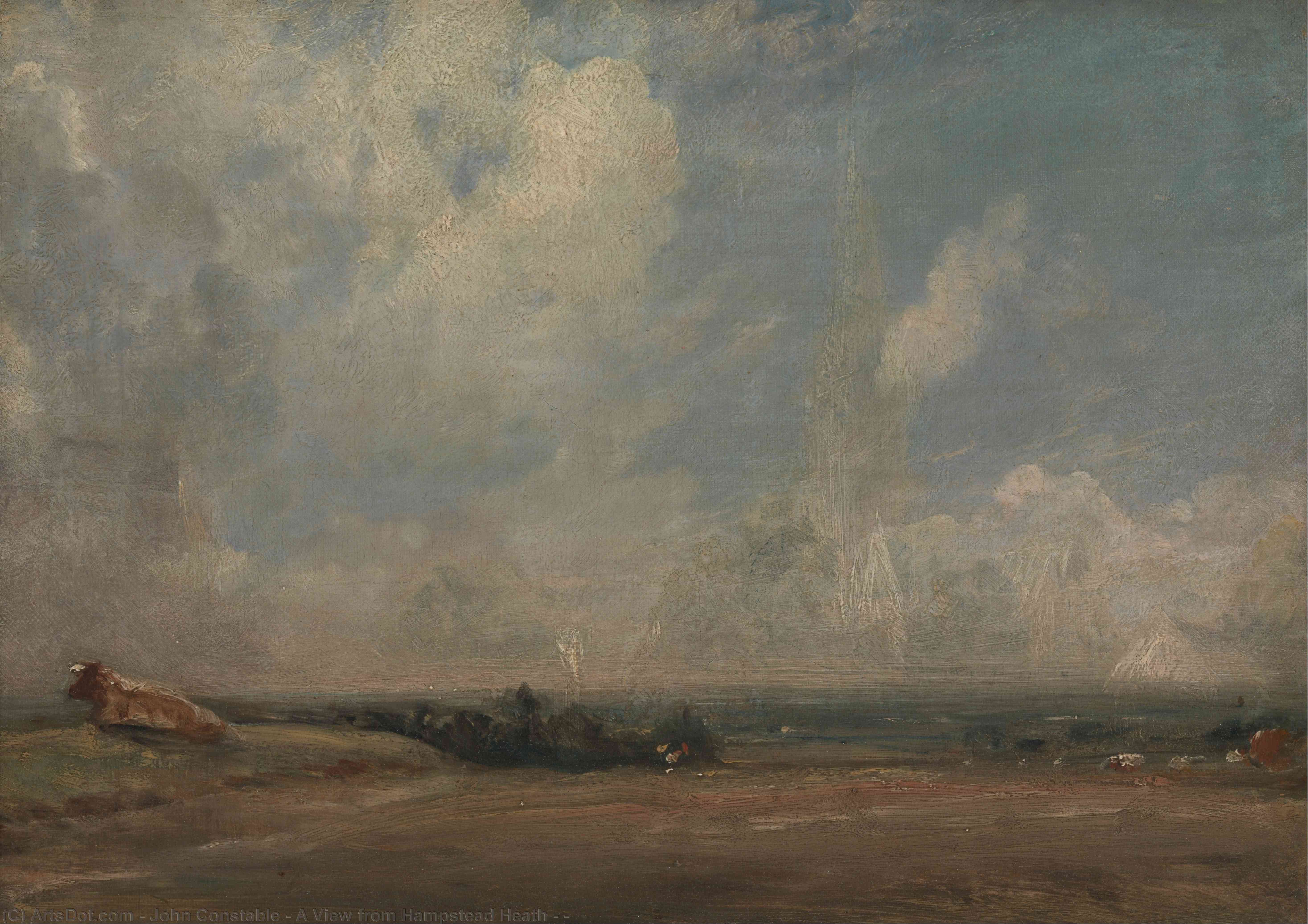 Ιωάννης Κόνσταντς - A View from Hampstead Heath ( )