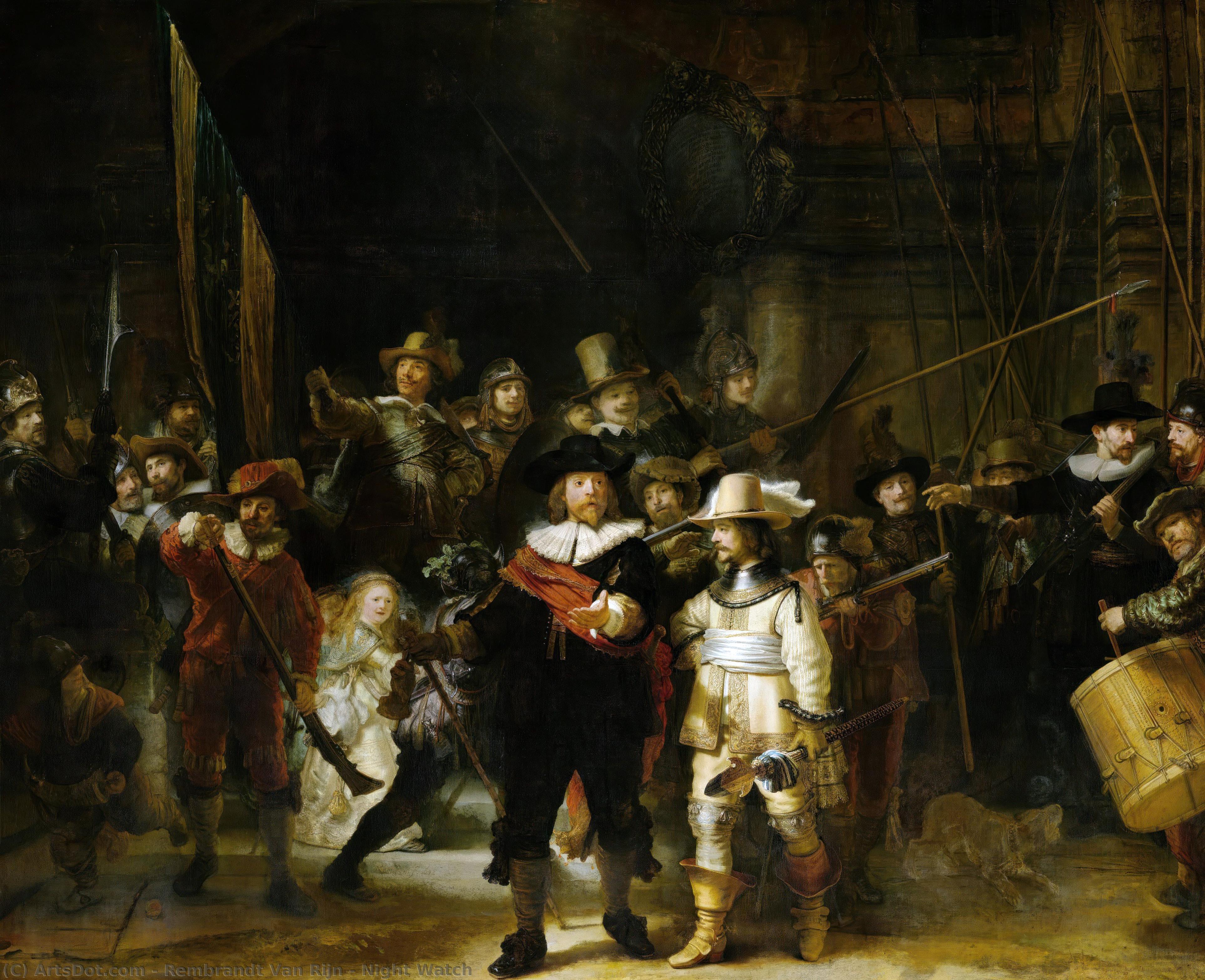 Rembrandt van Rijn - Straż Nocna