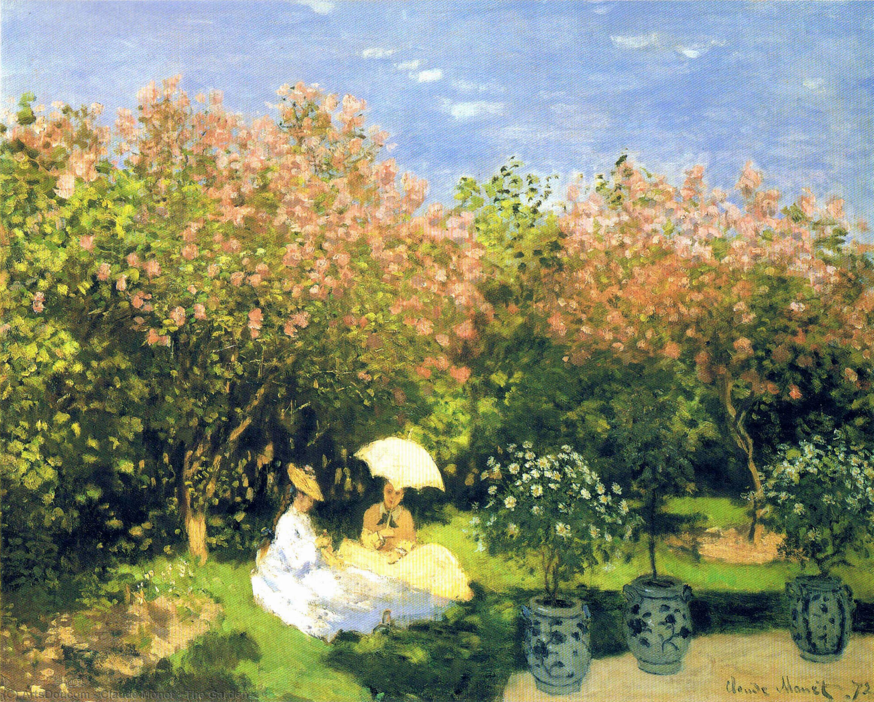 Claude Monet - Bahçe