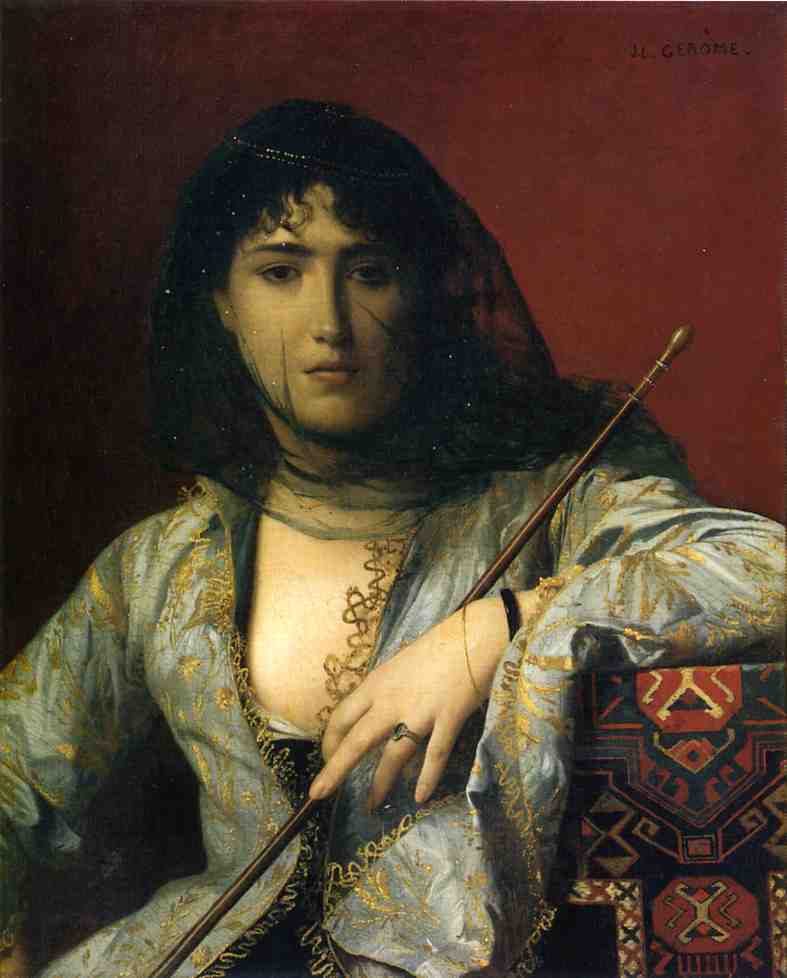 Veiled Circassian Woman — Jean-léon Gérôme