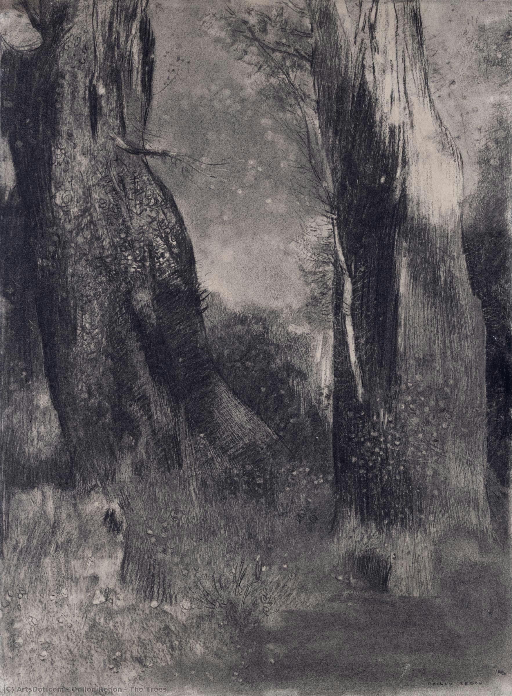 The Trees — Odilon Redon