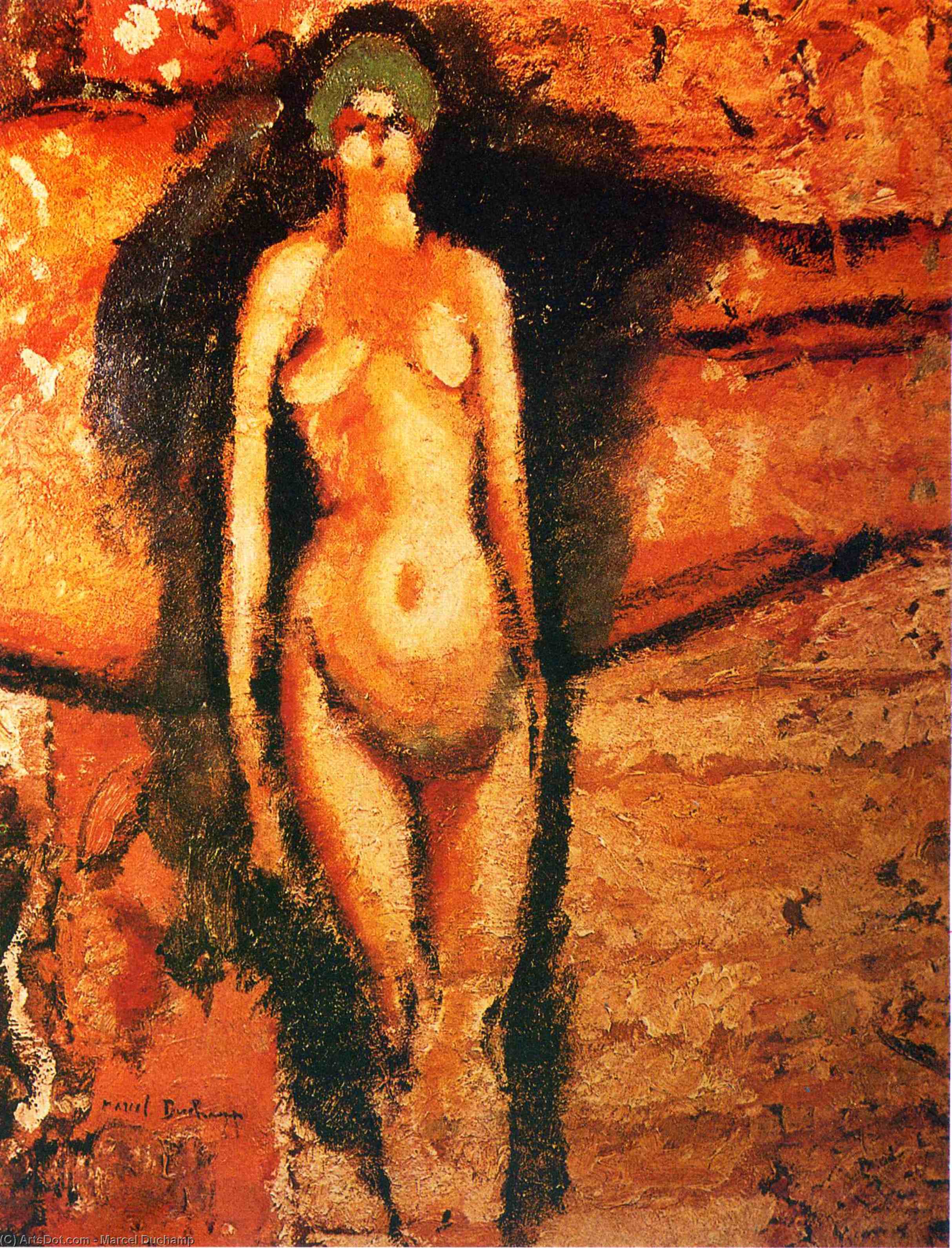 Standing Nude — Marcel Duchamp