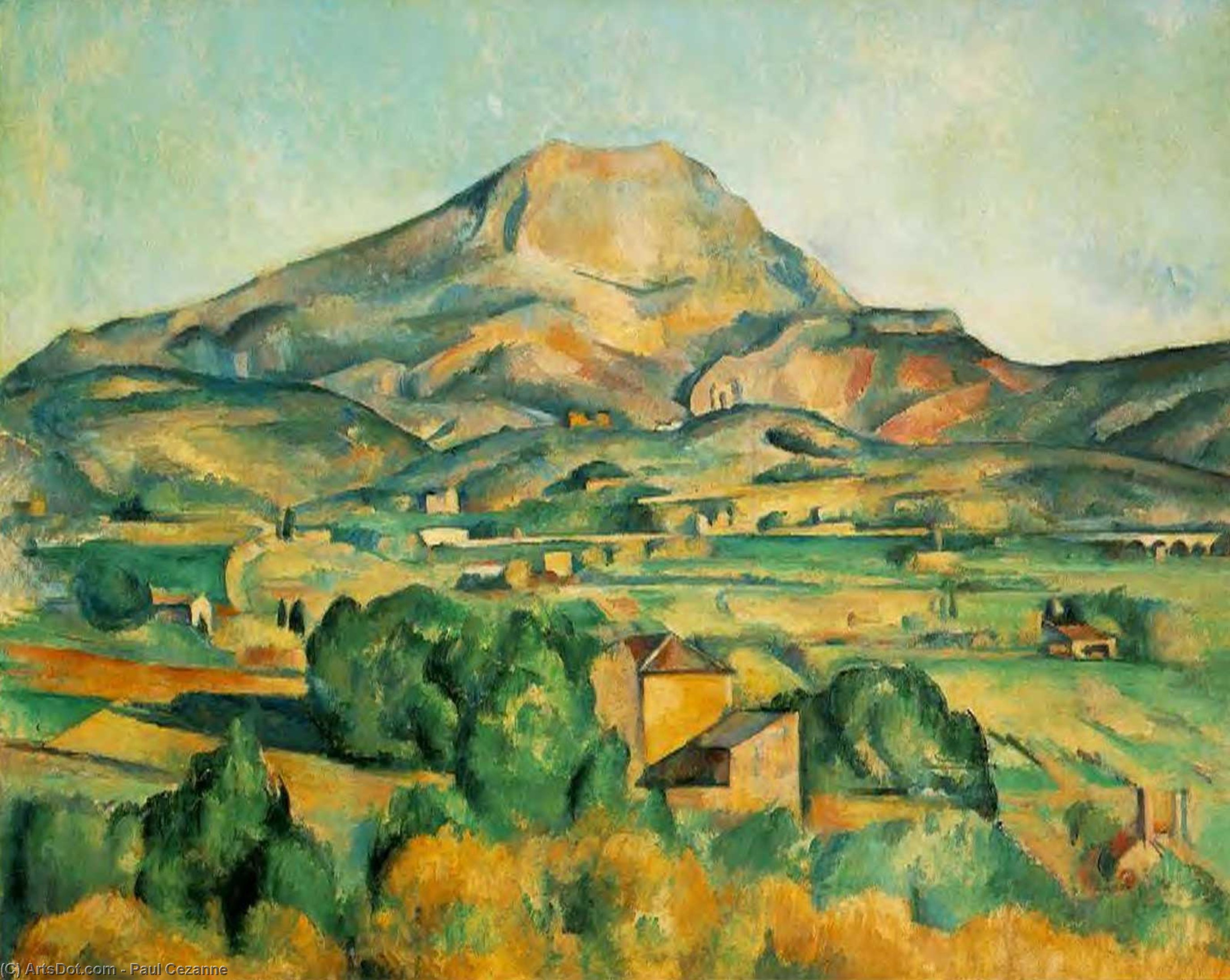 Paul Cézanne - Mont Sainte-Victoire (Barnes)