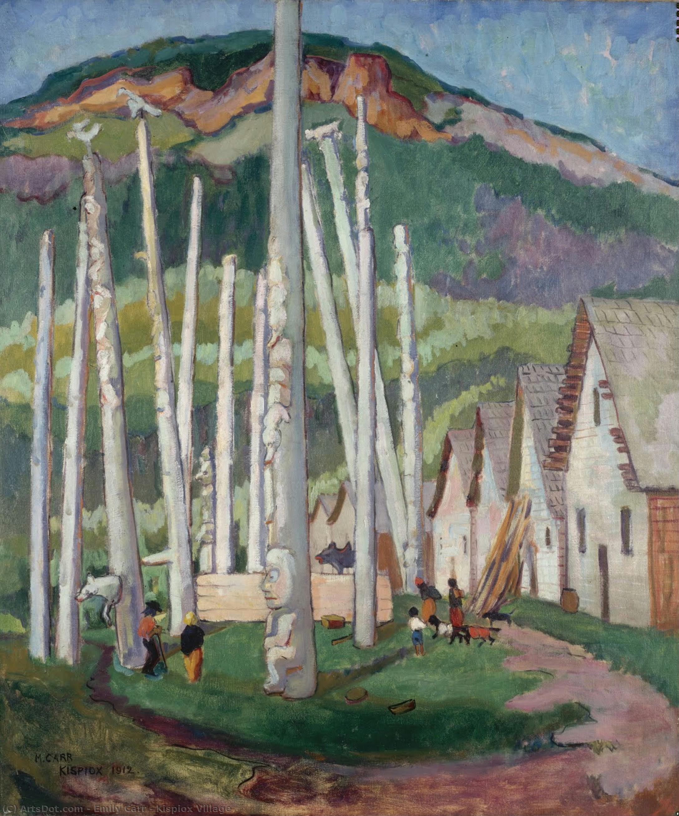 Aldea De Kispiox — Emily Carr