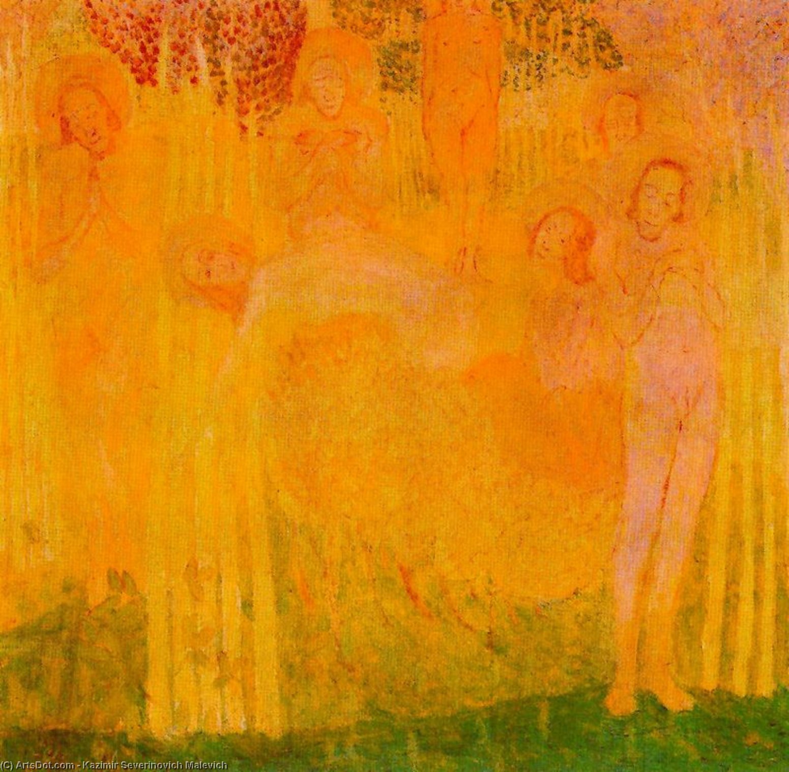 კაზიმირ მალევიჩი - Study for Fresco Painting