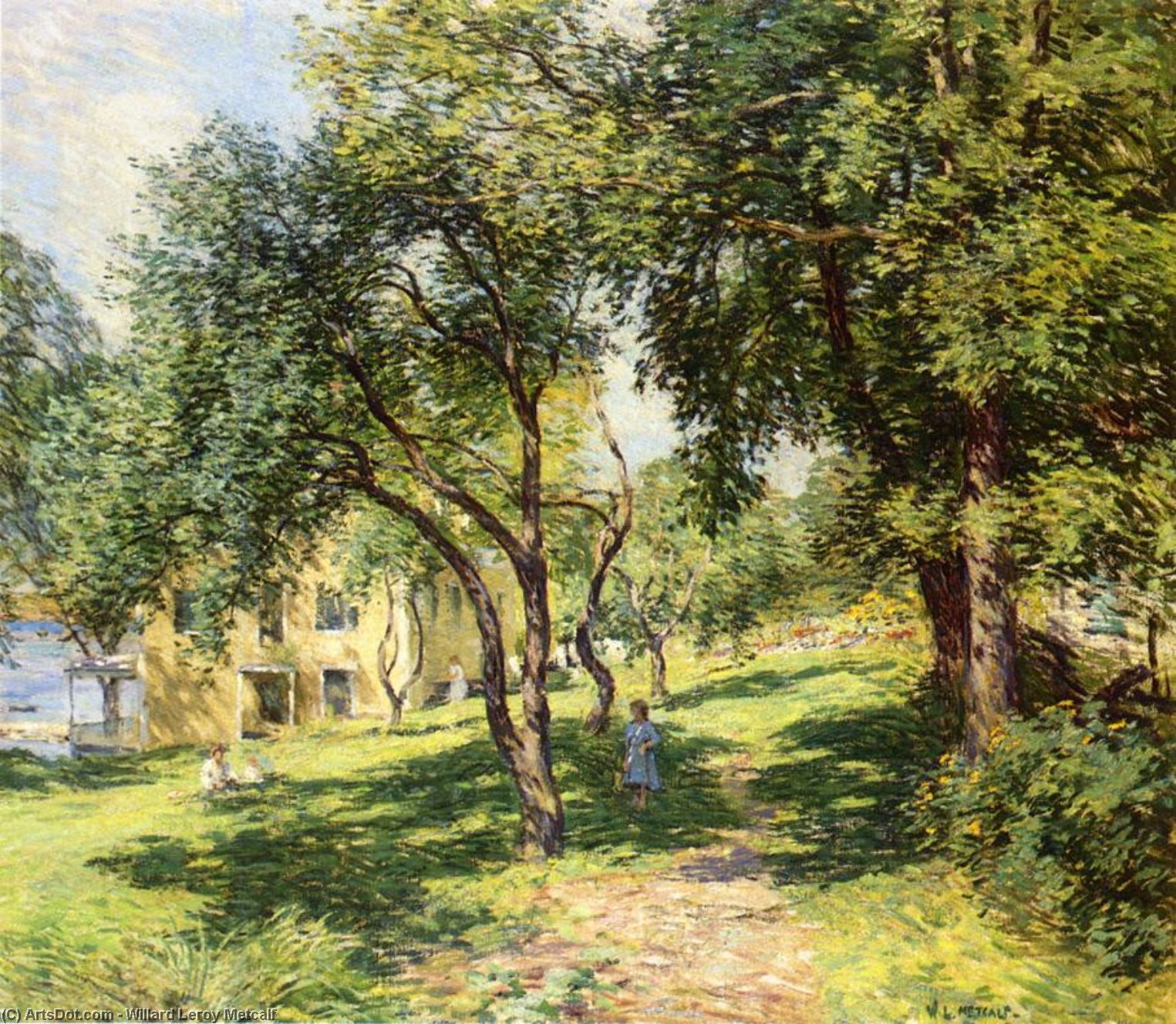 The Path — Willard Leroy Metcalf