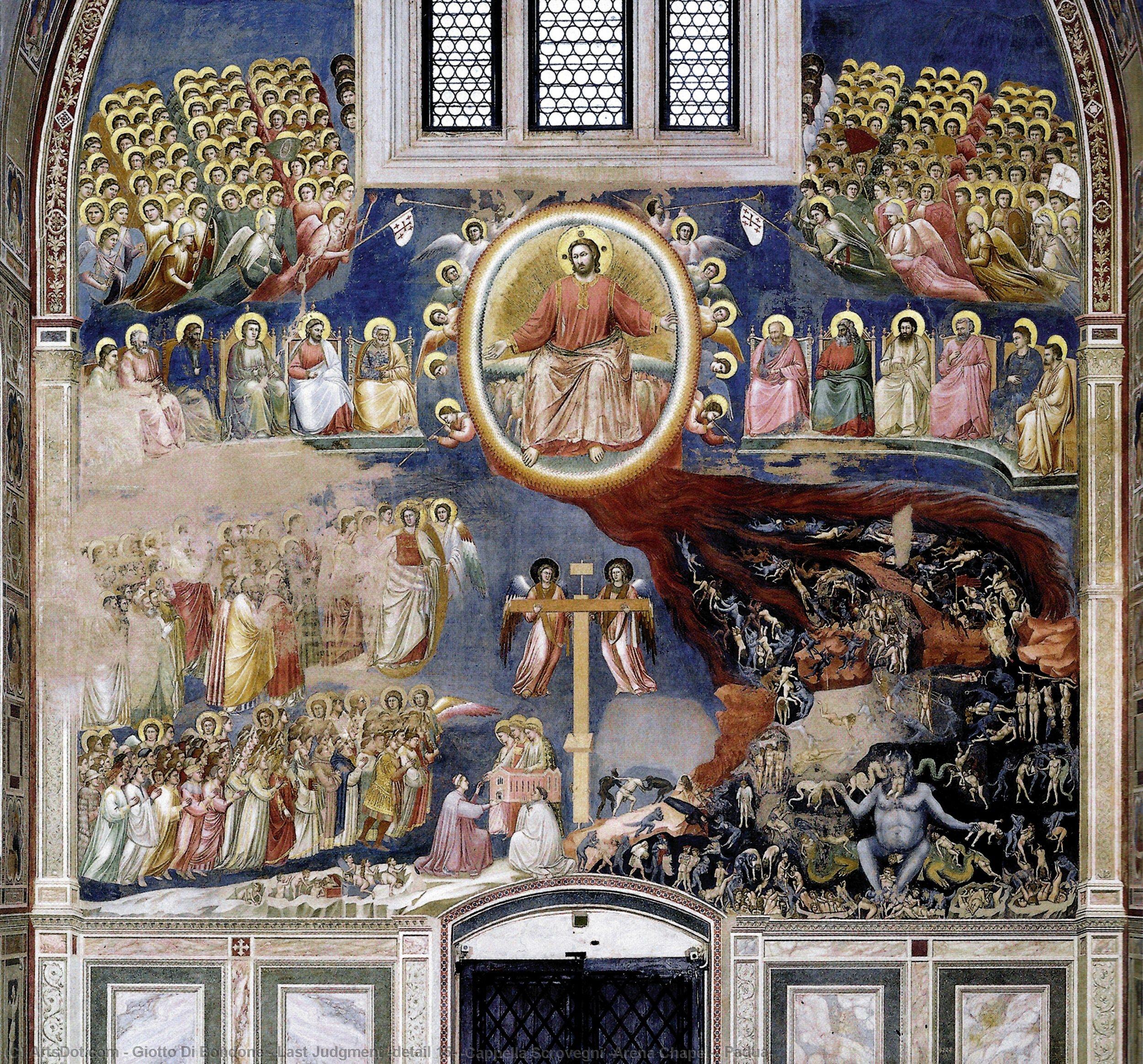 Jugement Dernier (détail 15) (chapelle Scrovegni (chapelle De L'arena), Padoue) — Giotto Di Bondone