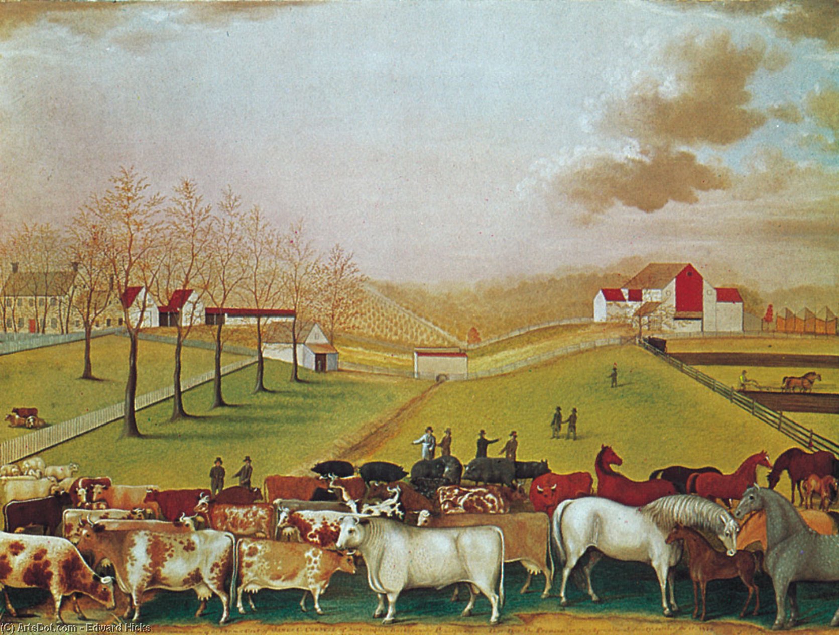 Die Cornell-farm — Edward Hicks