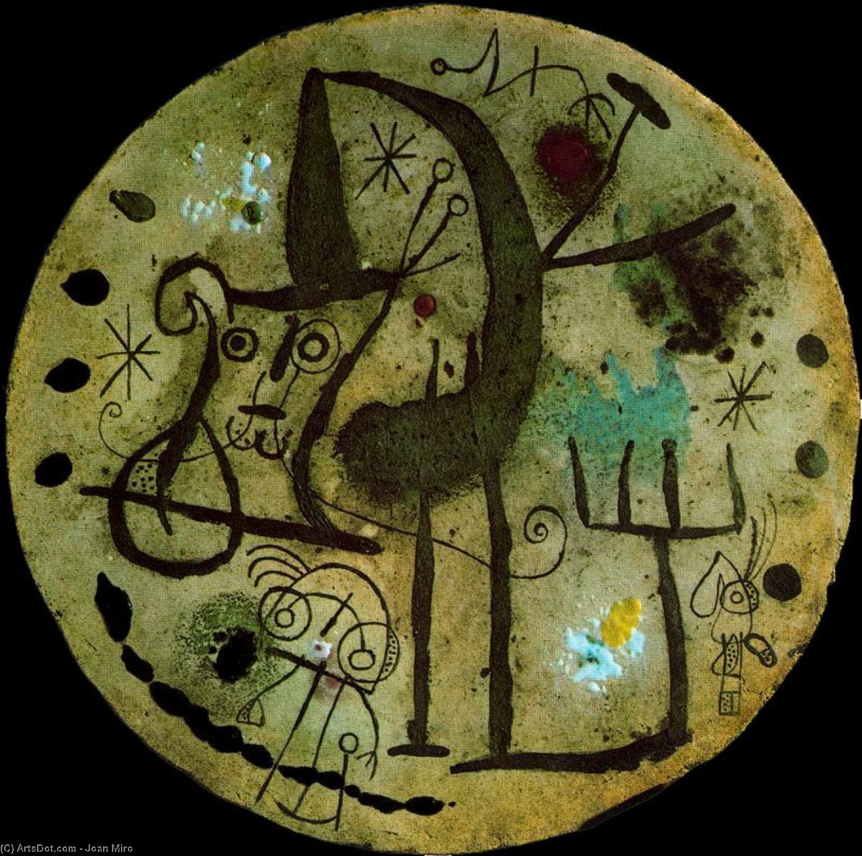Placa Rossa — Joan Miró
